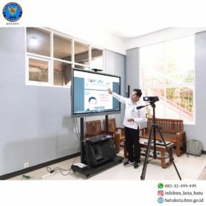 Sosialisasi P4GN secara virtual dan penyusunan video materi P4GN dalam rangka MPLS SMA Kota Batu