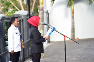 UPACARA BENDERA MEMPERINGATI HUT RI KE 74