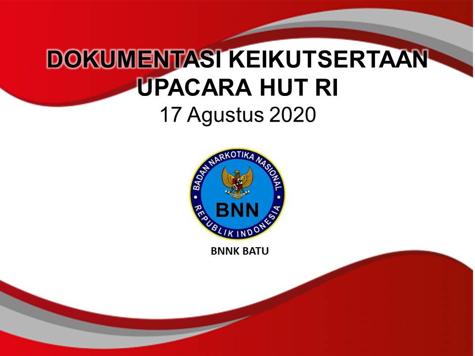 Pegawai BNN Kota Batu melaksanakan Upacara Kemerdekaan ke-75 RI Secara Virtual Pegawai BNN Kota Batu melaksanakan Upacara Kemerdekaan ke-75 RI Secara Virtual
