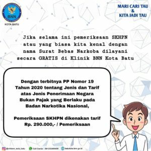 Pemberlakuan biaya SKHPN