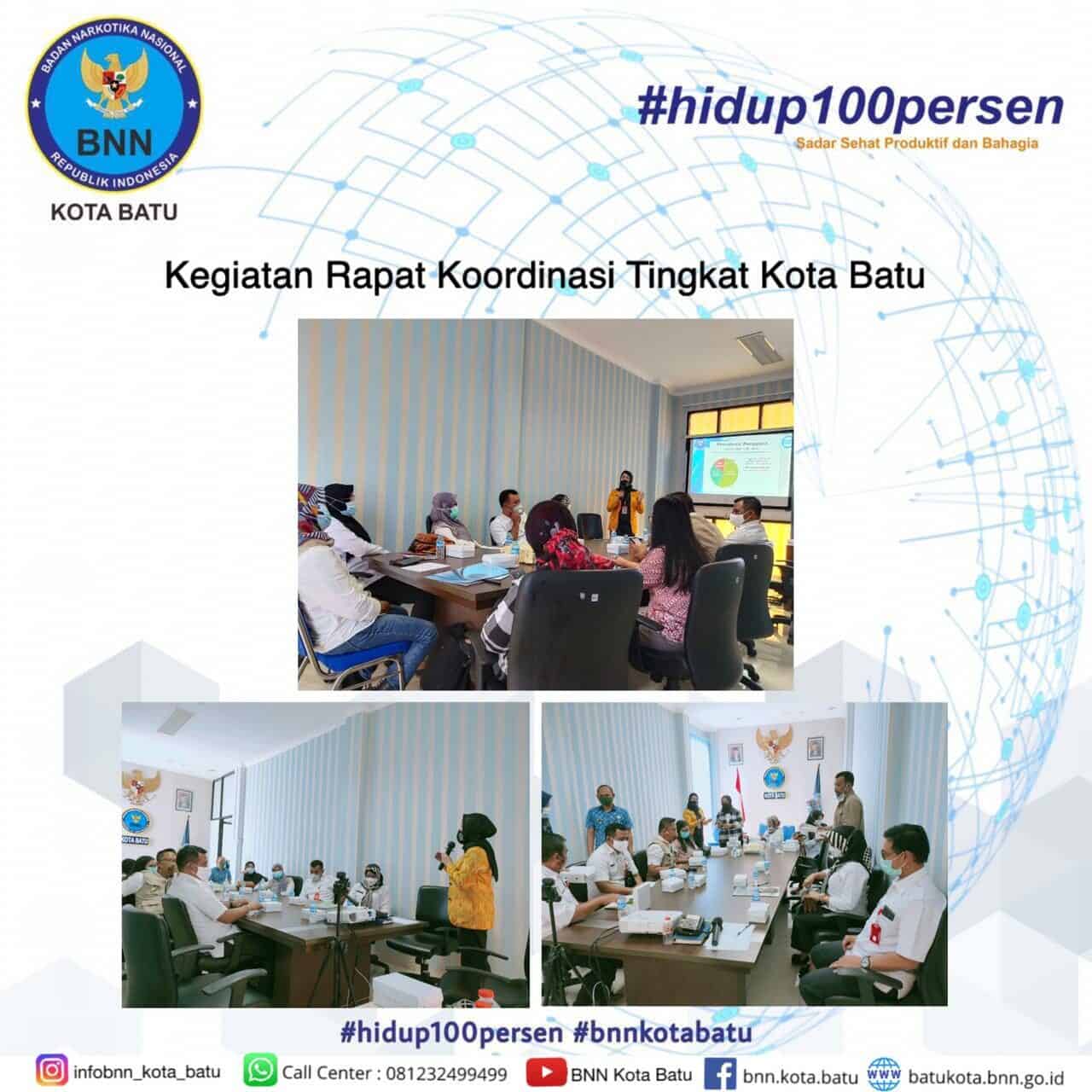 Kegiatan Rapat Koordinasi Tingkat Kota Batu