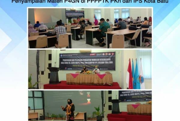 Penyampaian Materi P4GN di PPPPTK PKn dan IPS Kota Batu