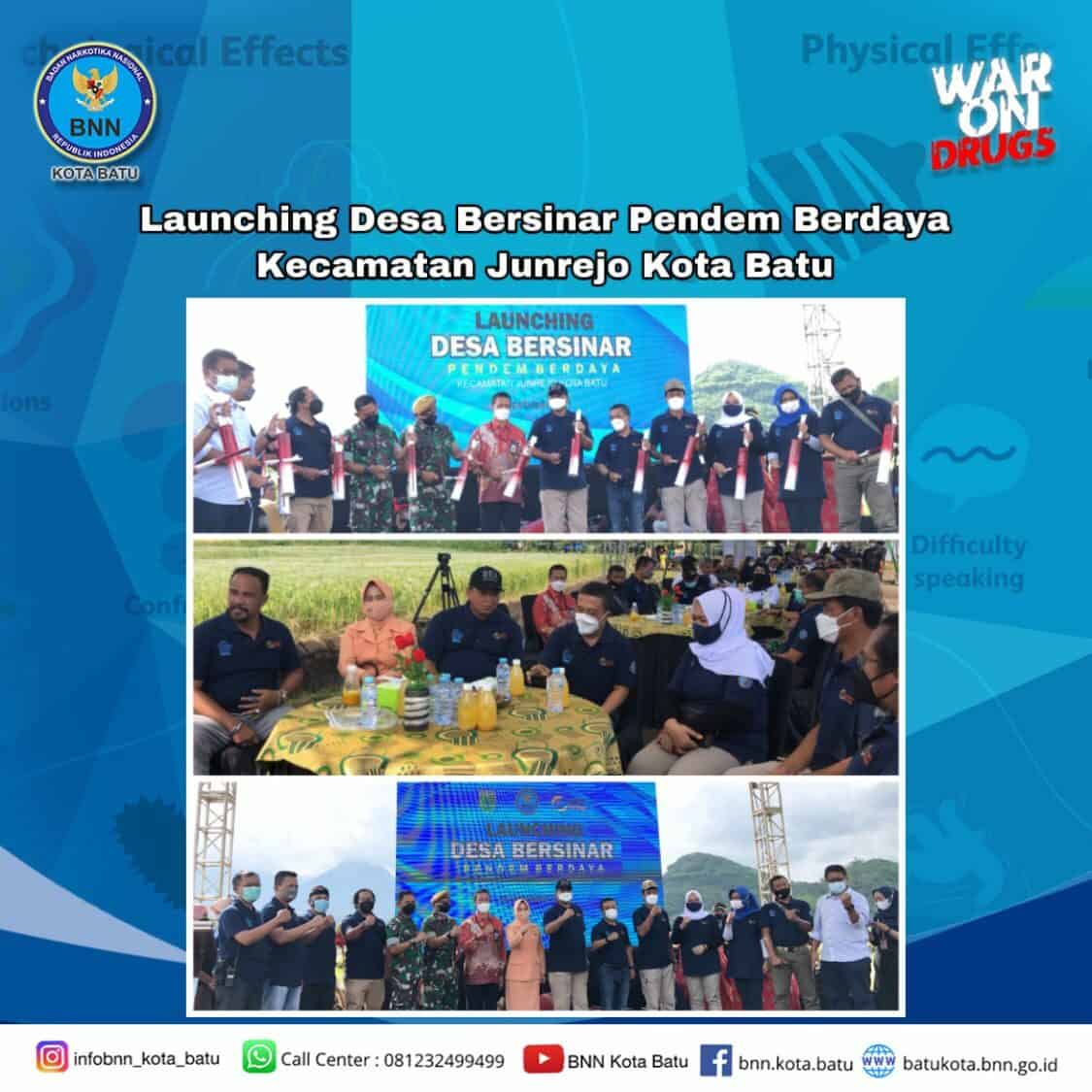 Launching Desa Bersinar Pendem Berdaya Kecamatan Junrejo Kota Batu