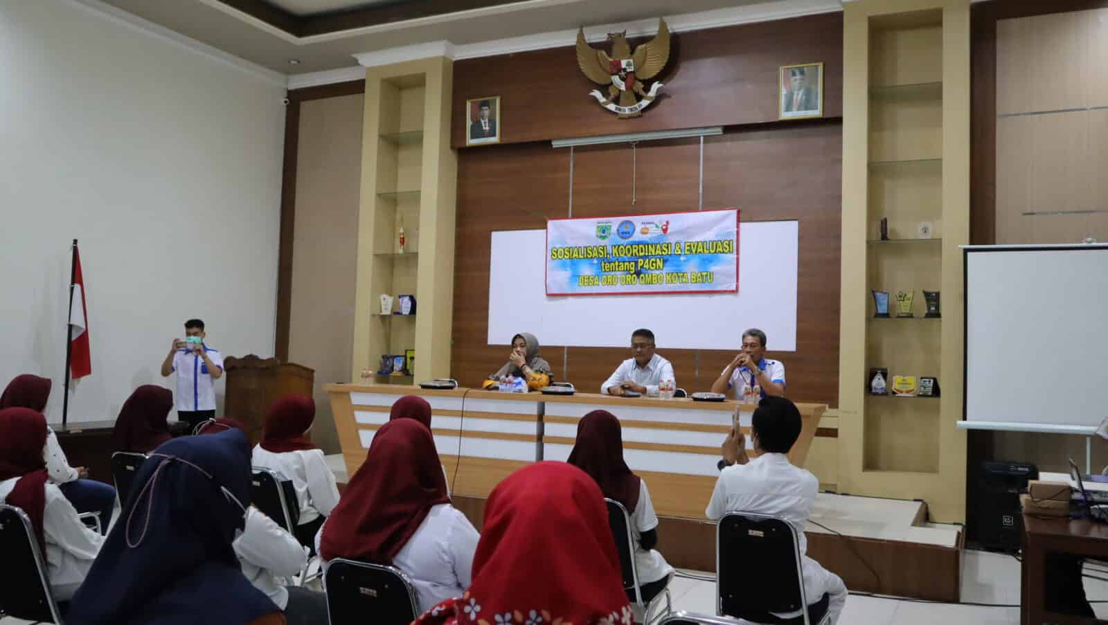 Sosialisasi P4GN dalam rangka Malam Keakraban Karang Taruna Desa Oro-Oro Ombo Kota Batu