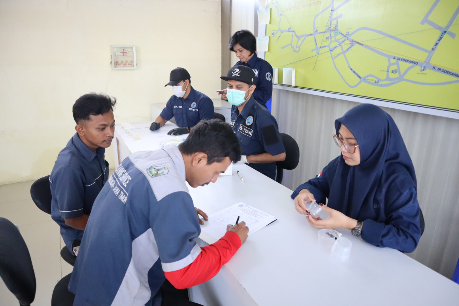 Screening Urine Supir Angkut Terminnal Kota Batu Screening Urine Supir Angkut Terminnal Kota Batu